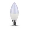 Kép 1/3 - LED izzó samsung chip E14 gyertya 4000K 