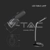 Kép 5/6 - V-TAC LED asztali lámpa 5W 3 az 1-ben vezeték nélküli telefon töltővel - fekete
