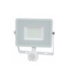 Kép 1/11 - V-TAC Led mozgásérzékelős reflektor 30W SAMSUNG chip - fehér - 3000K