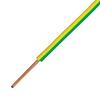 Kép 1/2 - MCS (H05V-U) 300/500V   1X1 MM2 Zöld/Sárga    PVC szig. tömör  réz erű