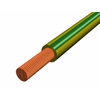 Kép 1/2 - H07V-K 450/750V    1X 4mm2  Zöld/Sárga 100m, PVC szig. sodrott réz erű vezeték