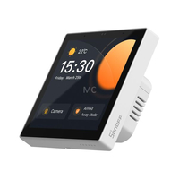 SONOFF NSPanel Pro érintőképernyős eWeLink vezérlőpanel, Zigbee és Bluetooth gateway, fehér kerettel
