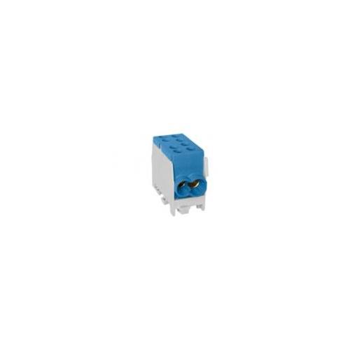 Pollmann - Fővezetéki leágazókapocs 150/125A Cu/Al csavaros kék 2x35+2x25mm2 HLAK 35 1/2 M2