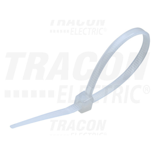 Tracon Kábelkötegelő natúr 160×2.6mm, halogénmentes