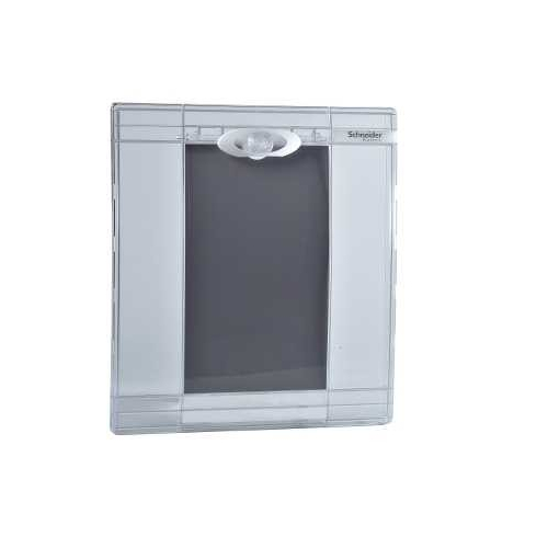 SCHNEIDER PRAGMA PRA15113 -  műanyag átlátszó ajtó, 1X13 modulok PRAGMA szekrényekhez, PRA20113 vagy PRA25113