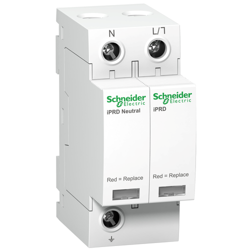 Schneider A9L08500 ACTI9 iPRD túlfeszültség-korlátozó, cs.bet. 8kA, 1P-N, 350V