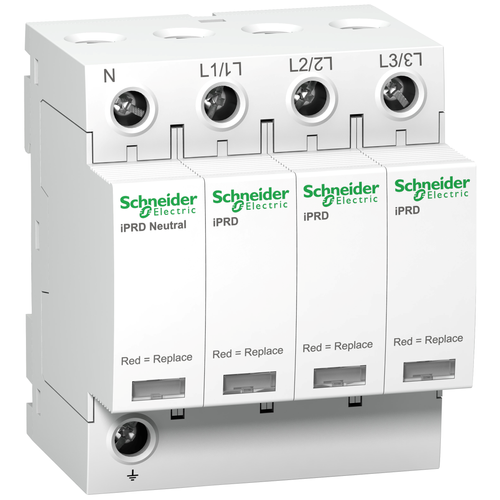 Schneider A9L08600 ACTI9 iPRD túlfeszültség-korlátozó, cs.bet. 8kA, 3P-N, 350V