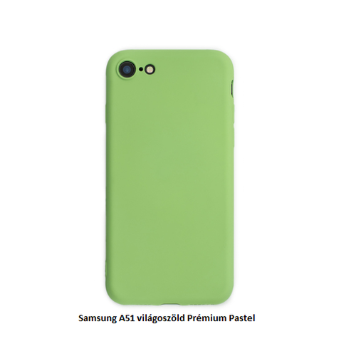 Samsung Galaxy A51 világoszöld Prémium Pastel