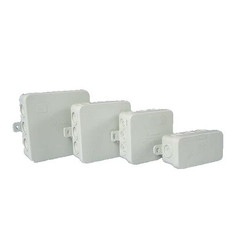 E125 F-TRONIC IP54 halogénmentes kötődoboz 75x75x40mm