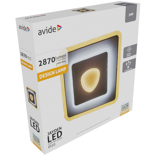 Avide Fali Design Oyster Jayden mini lámpa - 3 kapcsolási móddal