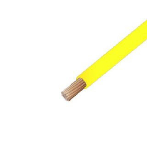 MCSKH (H05V-K) 300/500V    1X0,5 MM2 Sárga    PVC szig. sodrott réz erű